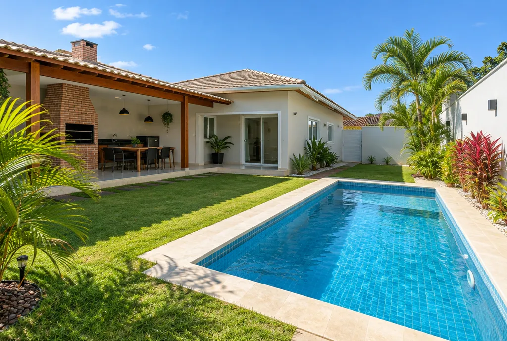 Casa 3 quartos com piscina na Guilhermina, foto 2