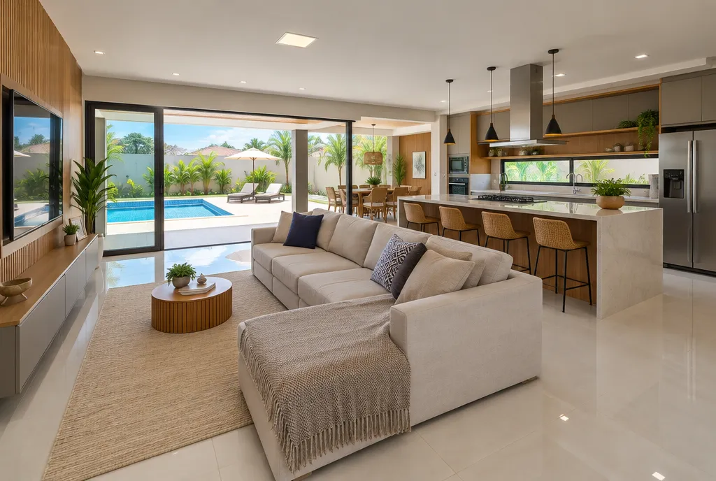 Casa 3 quartos com piscina na Guilhermina, foto 3
