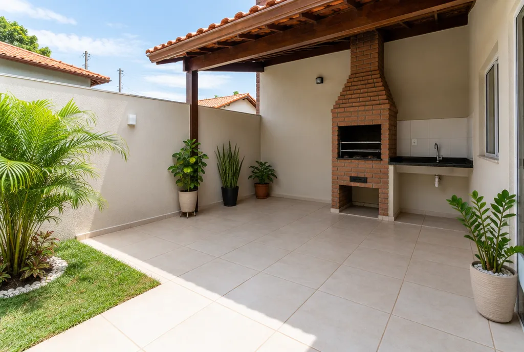 Casa geminada 2 quartos no Caiçara, foto 3